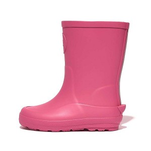 Pink Kids' FitFlop Wonderwelly Toddler Ergonomic Rain Boots | 624MNKDZC