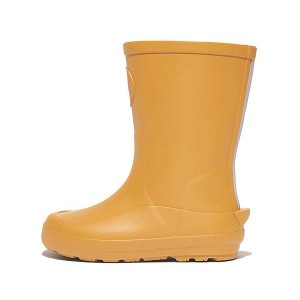 Yellow Kids' FitFlop Wonderwelly Toddler Ergonomic Rain Boots | 037YWZMIQ