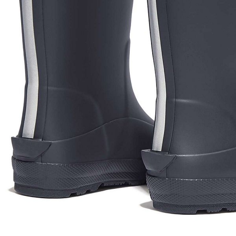 Navy Kids' FitFlop Wonderwelly Toddler Ergonomic Rain Boots | 480JVEAZK