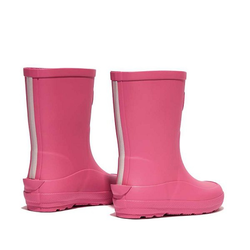 Pink Kids' FitFlop Wonderwelly Toddler Ergonomic Rain Boots | 624MNKDZC